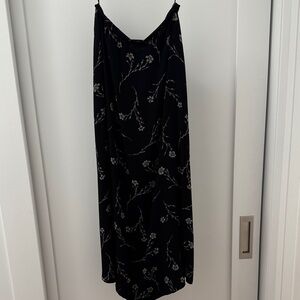 Silk, lined long skirt. Size 8